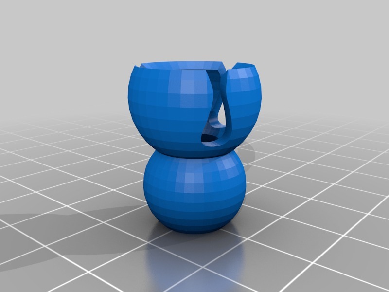The Popcorn Joint - Simple Ball & Socket Joint for PLA
