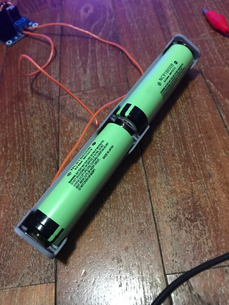 Battery Holder 18650 (2S1C)