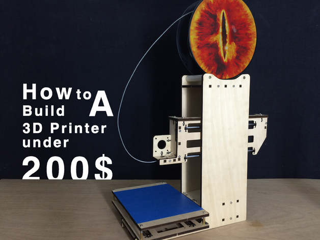 Tower Simple XL, building a 3D Printer under 200$