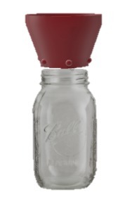 Kefir Water Quart Jar Strainer - (+-1 litre Mason Jar)
