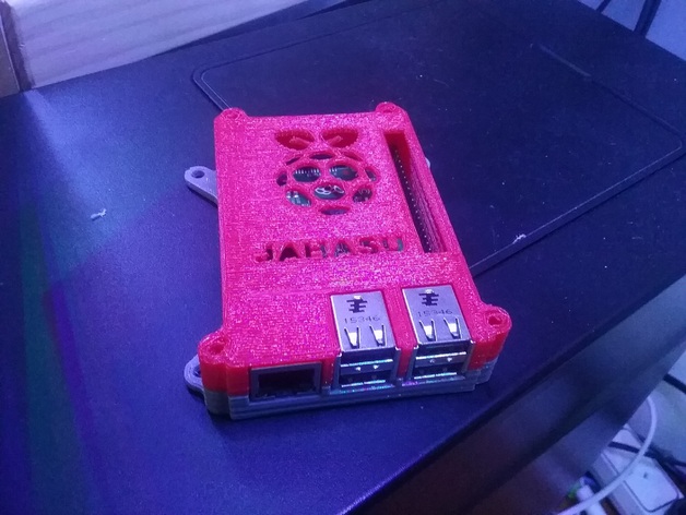 Raspberry Pi 2/B+ case with logo