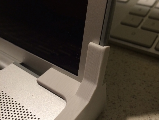MacBook Pro (early 2008) hinge wedge - improved