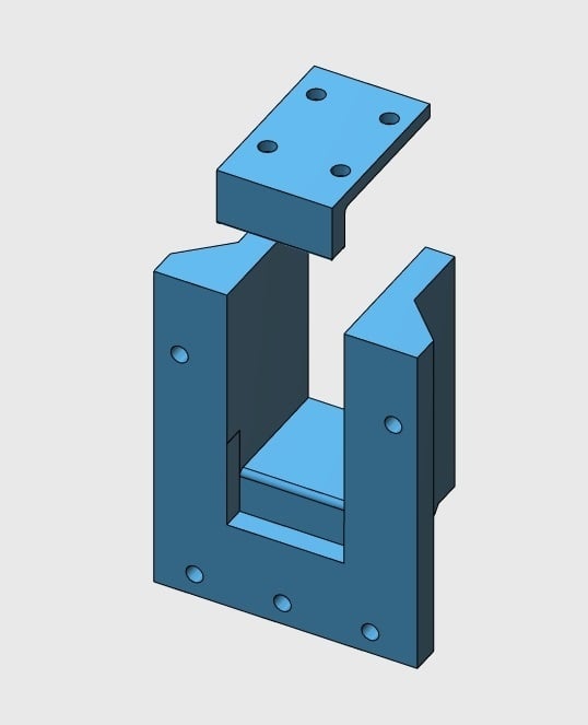 stud bracket and tongue for 2 x 4 stud