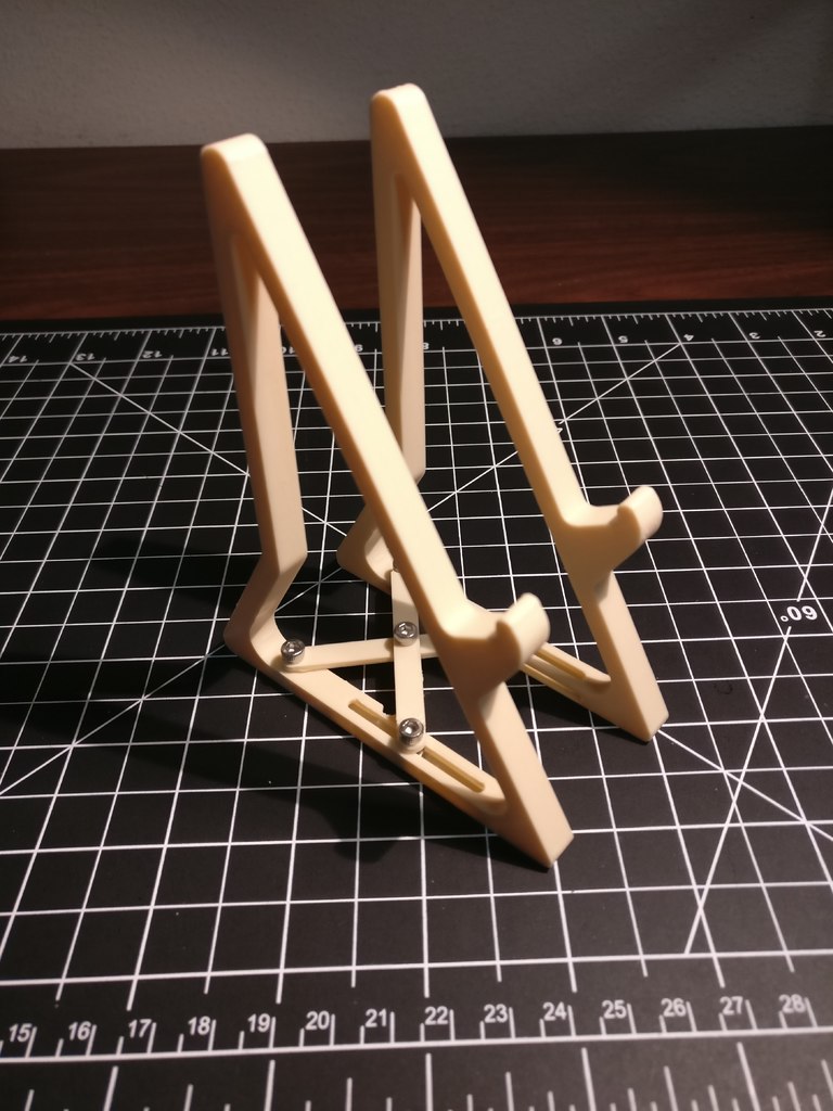 Collapsible Phone Stand with Scissor Joint