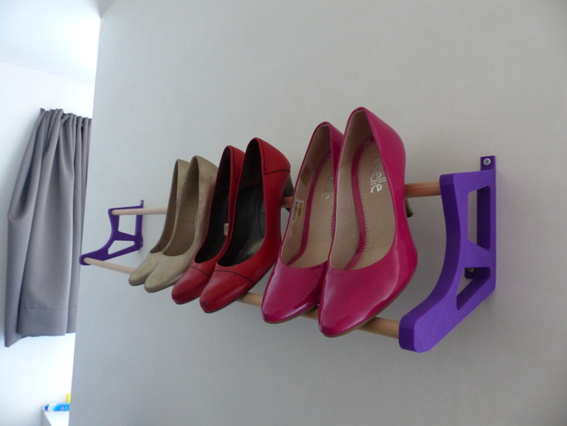 high-heeled shoe storage
