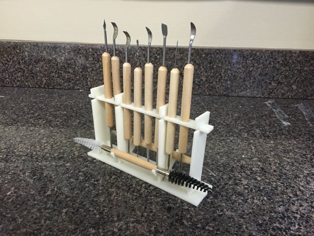 Clay Sculpting Tool Stand