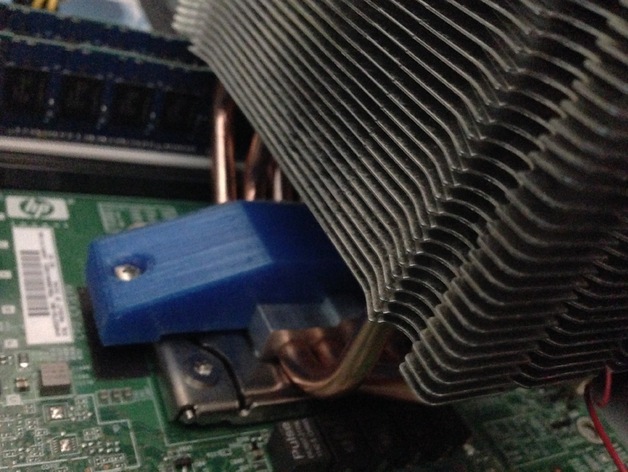Hyper-212 CPU fan bracket for 2 point mounting