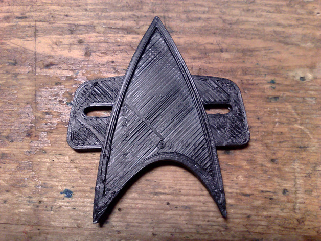 StarTrek Voyager Comm Badge