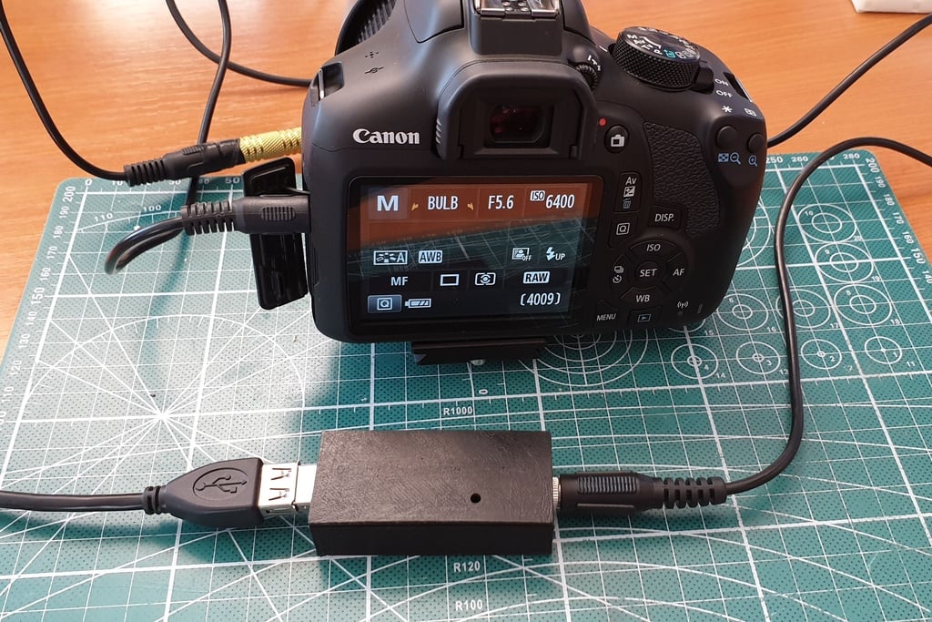 USB shutter control cable for DSLR (Canon,Pentax,Sony,Nikon)