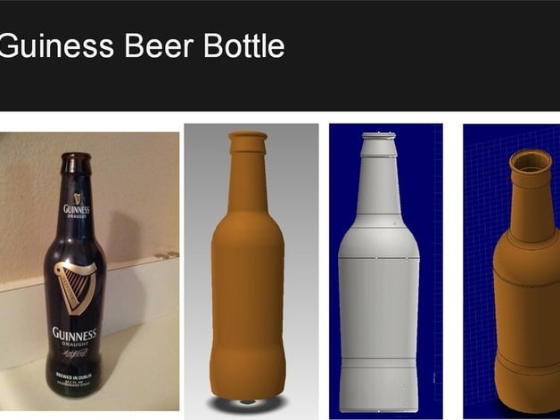 Guiness Draft Beer Bottle