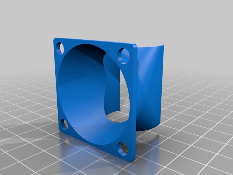 Customizable Fan Duct / Anycubic i3 Mega S