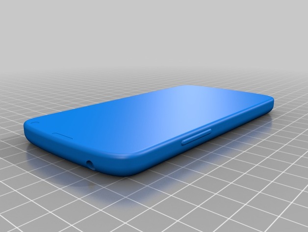 LG Nexus 4 Cellphone Mock-up for Cover/Case Design
