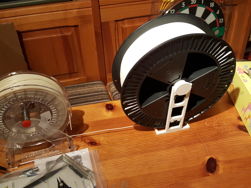 Filament spool holder for 2.2kg ColorFabb Economy spools