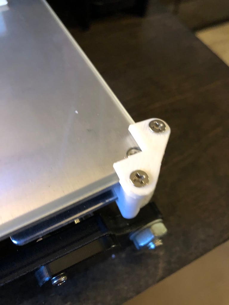 Glass Retainer for Anet A8 when using Auto Leveler