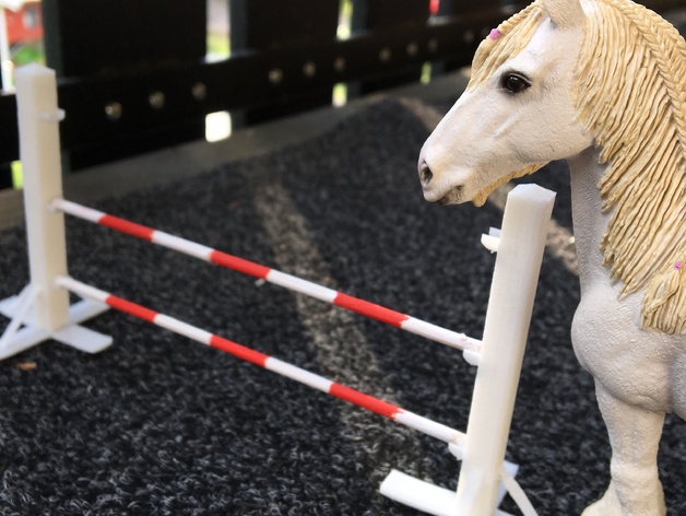 Toy Horse Jumping Obstacle
