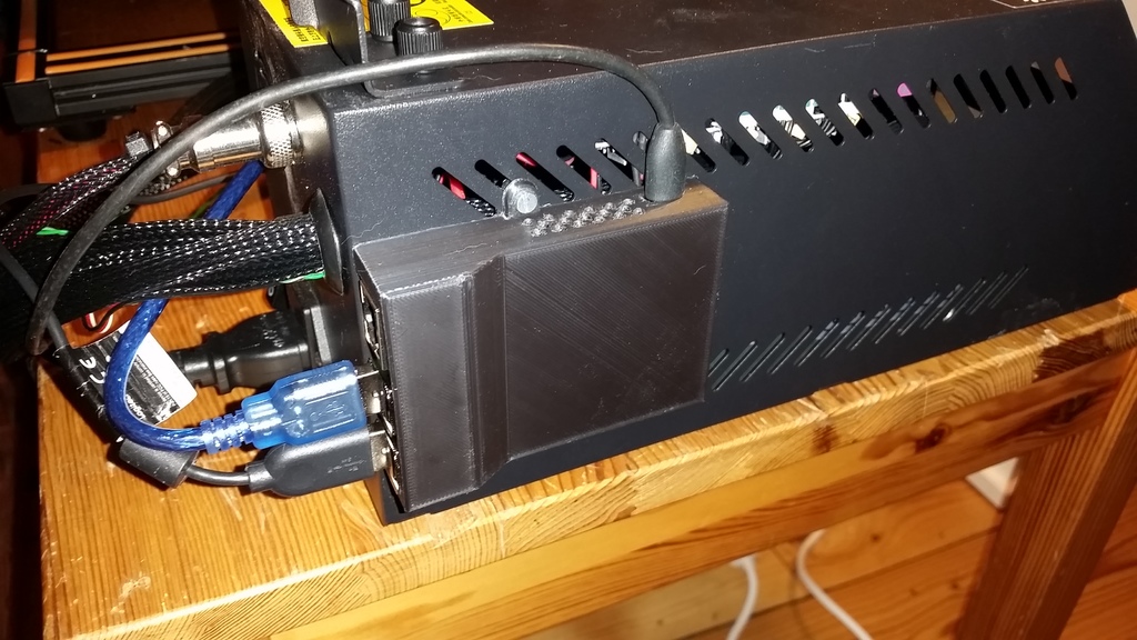 Enclosure for Raspberry Pi 3 and Creality CR-10