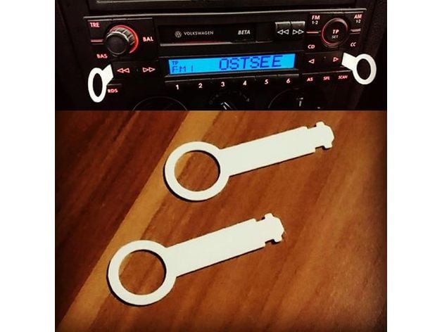Auto Radio Entriegelungswerkzeug Car Radio Stereo Removal Tool