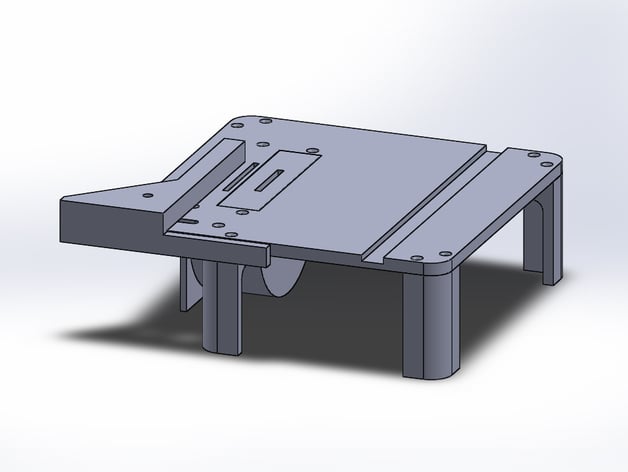 Fully printable Dremel table saw