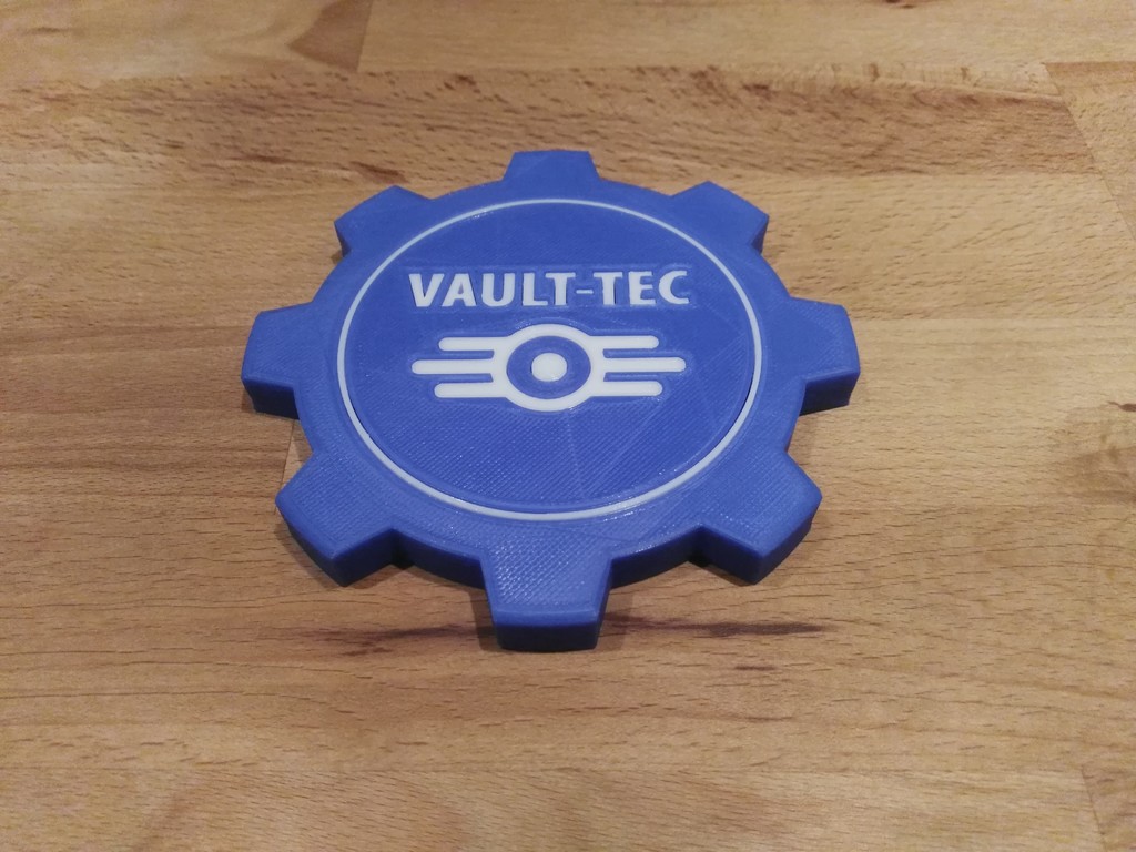Fallout Vault Tec Coaster