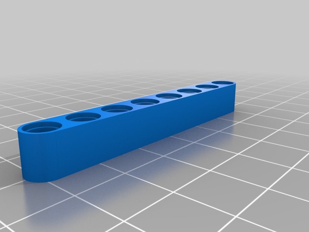 My Customized Straight Beam for LEGO Technic 8 hole