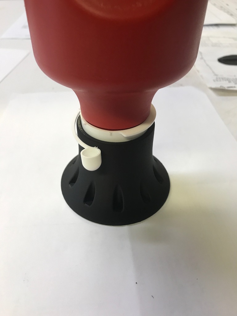 Ketchup bottle stand