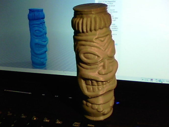Tiki Statue Mold for Manufacturing