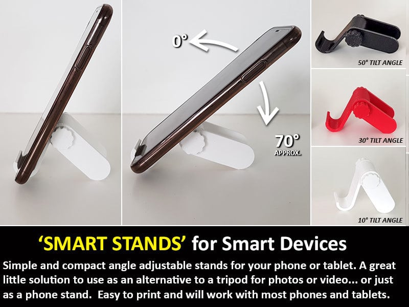 Smart Stand - A smart little stand for Smart Devices (Phones and Tablets)