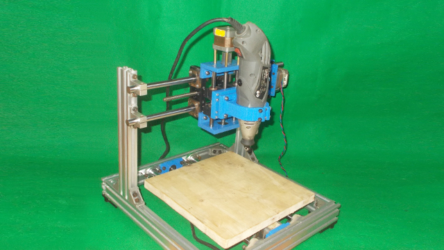 027-Homemade CNC Router Mill Laser Plotter 3D Printer Machine DIY Z Axis Slide Bed Base Linear 