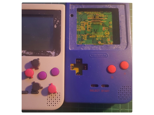 Game Boy Pocket AB buttons