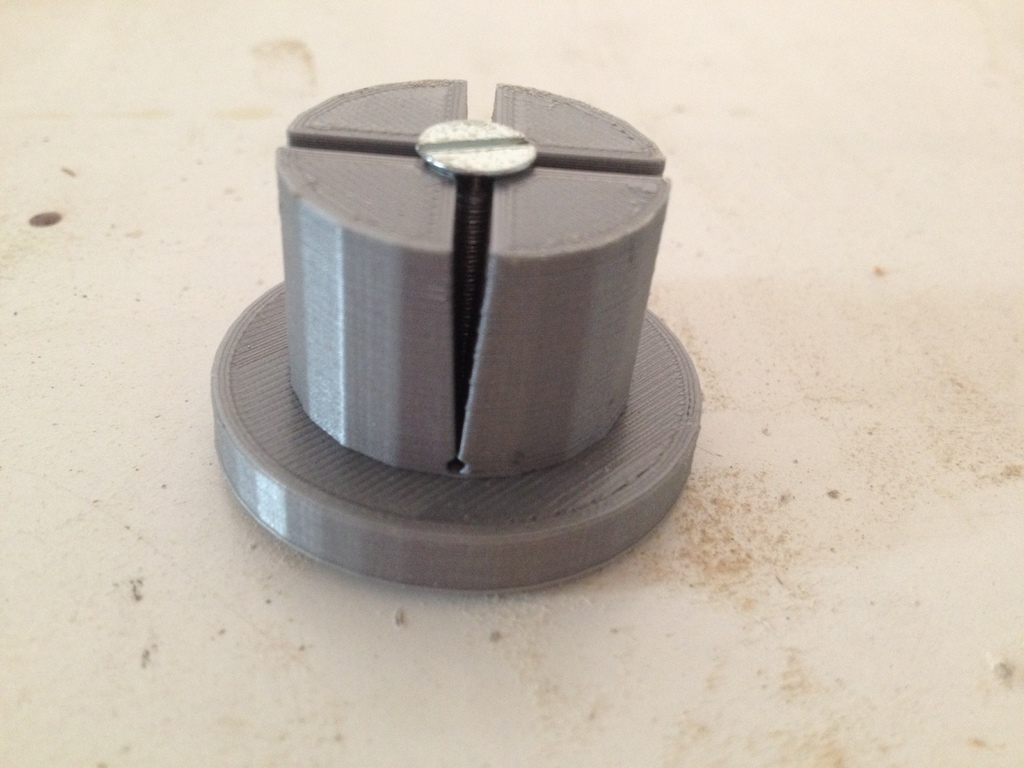 End Plugs stock stand rollers for 1" (1.06) ID pipe