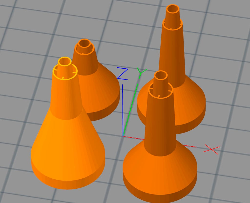 Air Escape Funnel (Parametric)