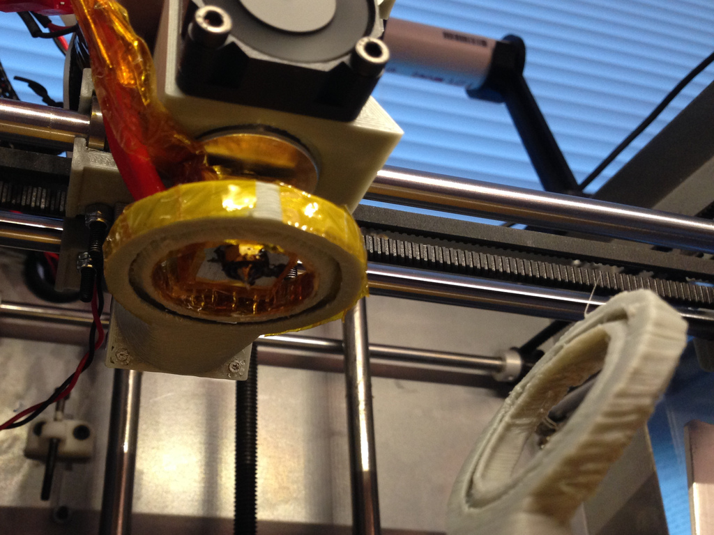 E3D under-carriage fan shroud for Solidoodle