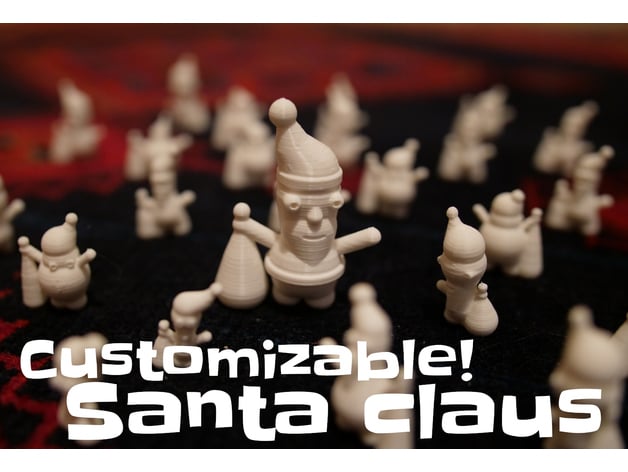 Customizable Santa Claus Random Also