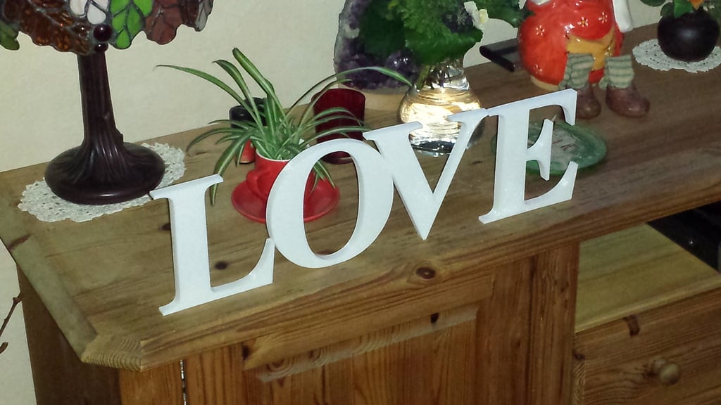 Big "LOVE" Letters