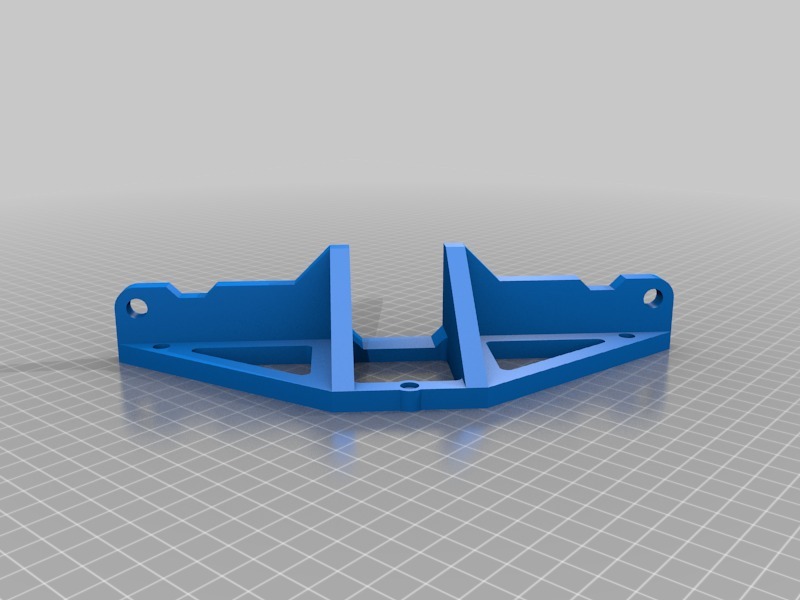 Anet A8 front frame brace with mount holes