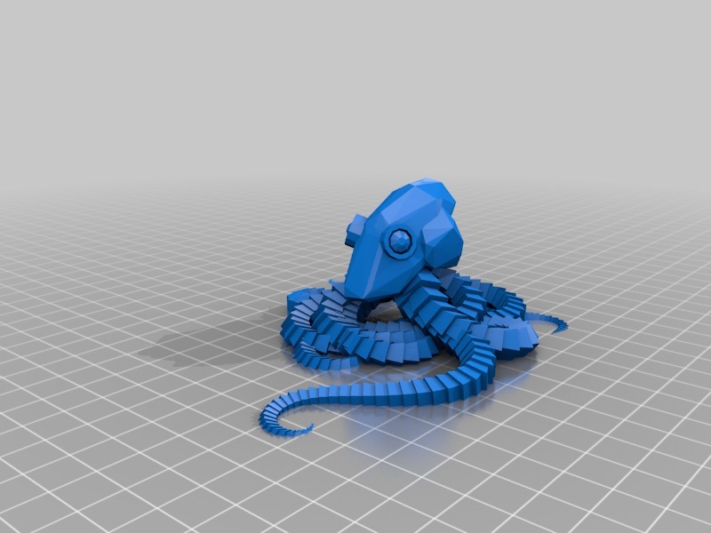 My Customized Plastic Reef #2: Random Octopus Generator
