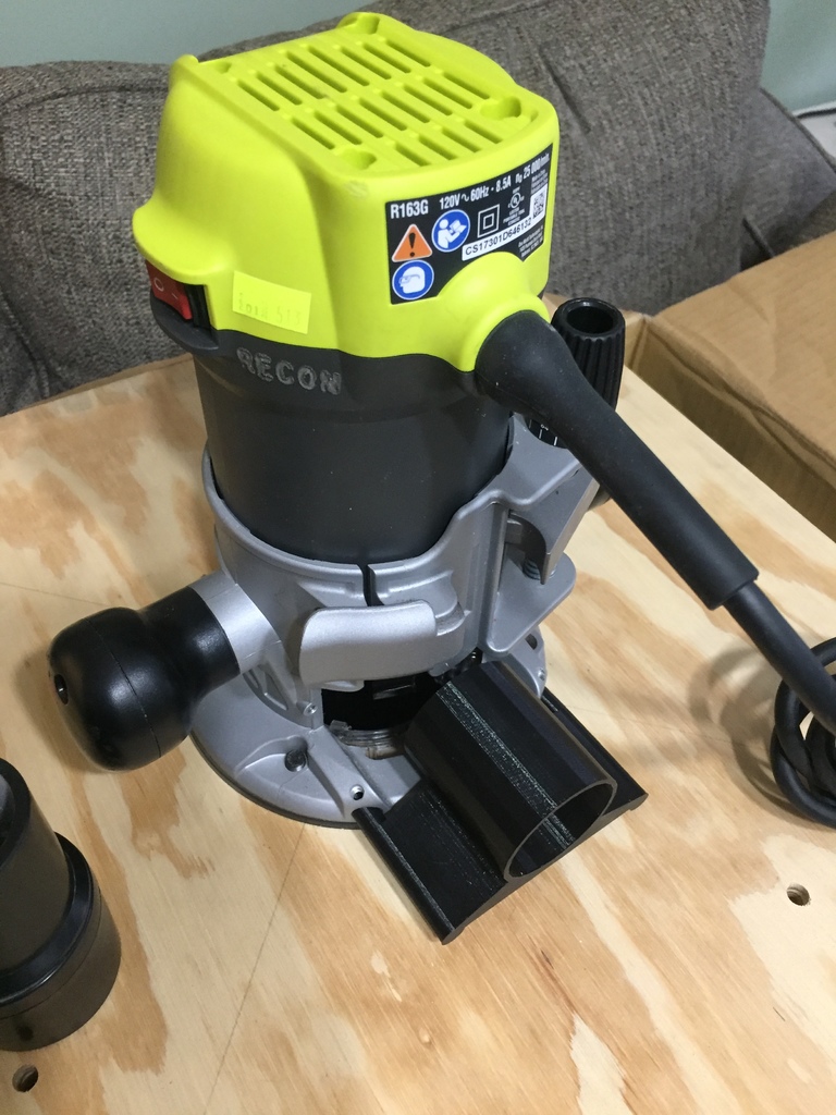 Ryobi R163G Router Dust Collection Port