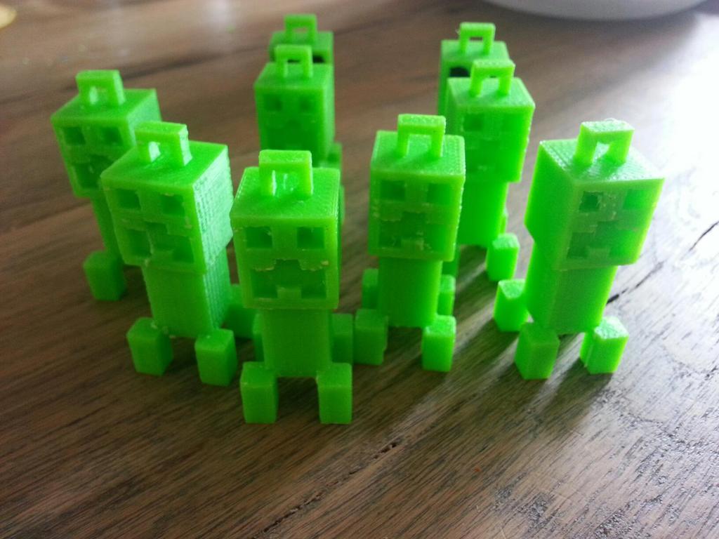 Creeper keychain