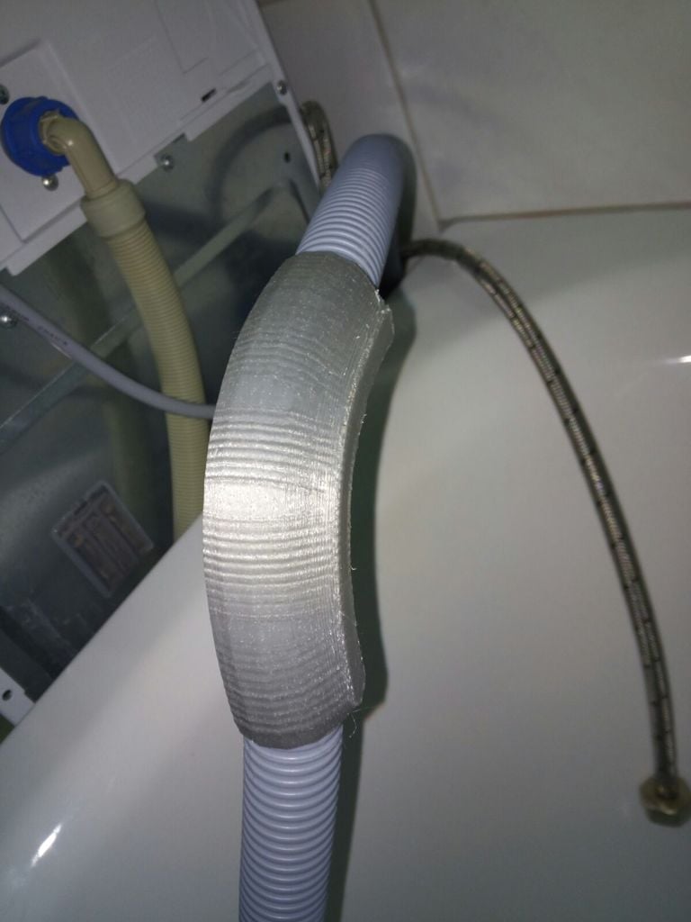 Waste water hose edge (for washing machine)