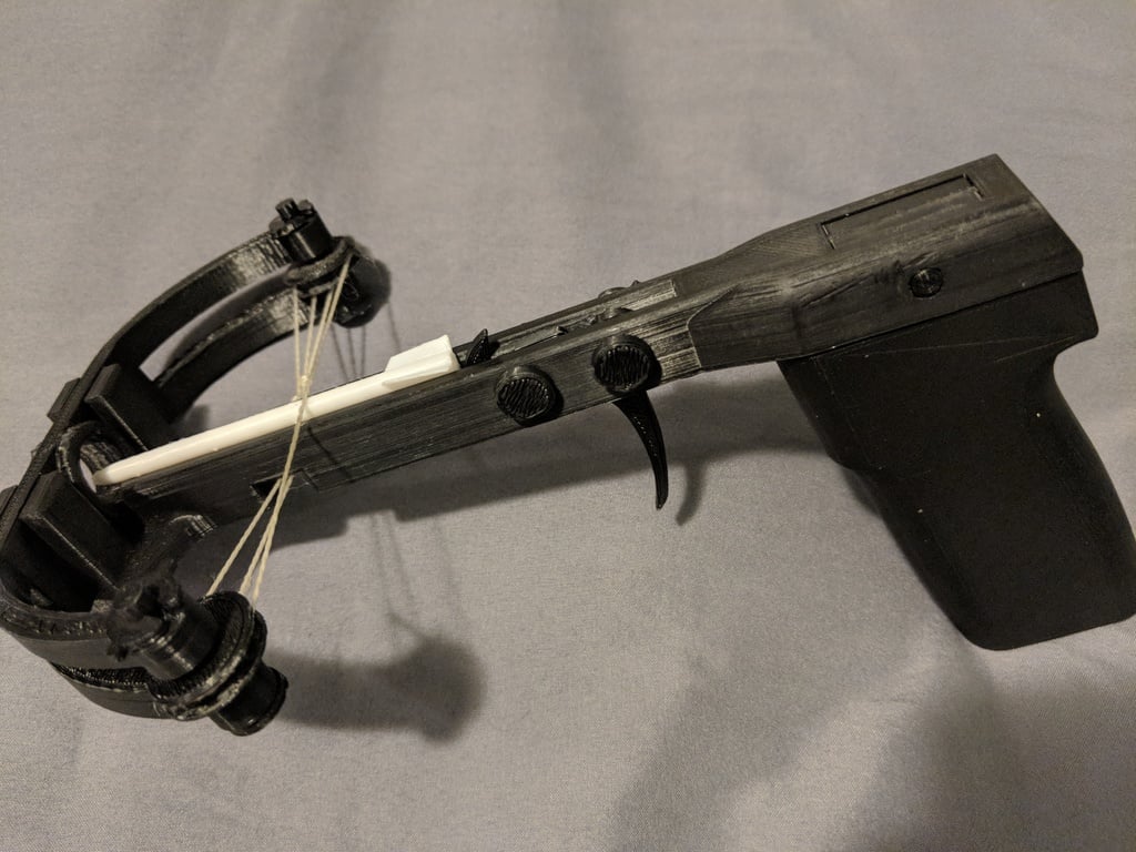 fully printed compound crossbow