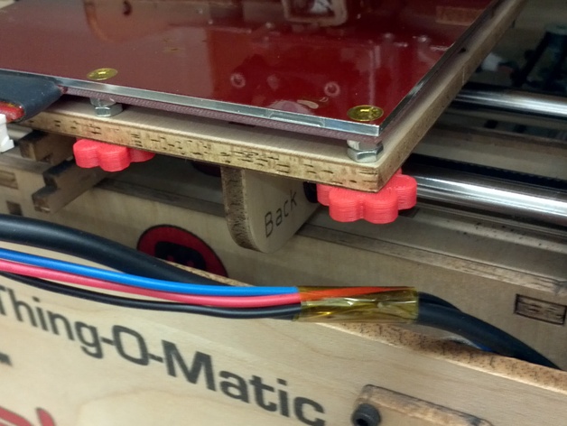 Makerbot Thing-O-Matic Heated Build Plate (HBP) Leveller