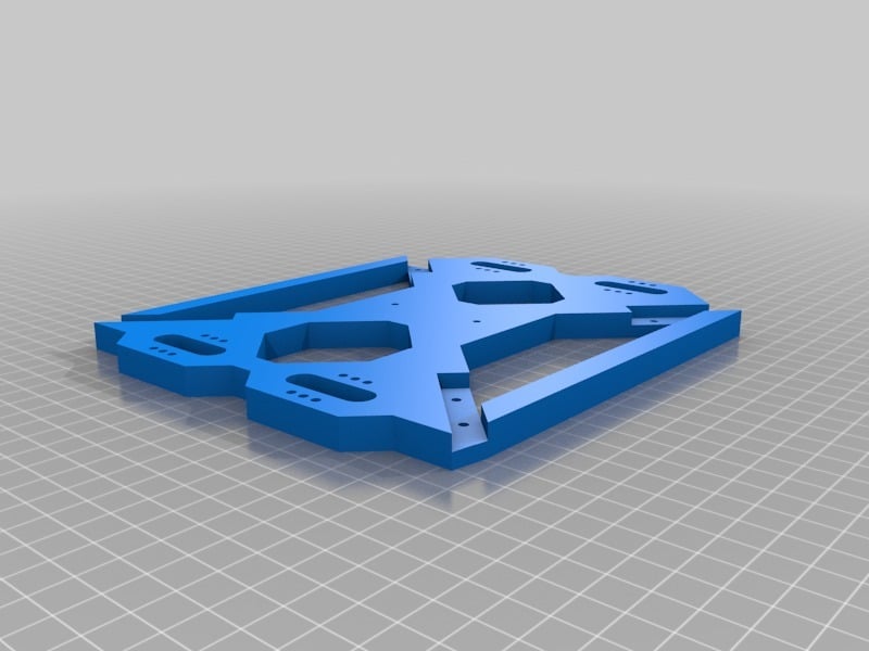 Prusa i3 MK2 Y carriage printable bed parts splitted