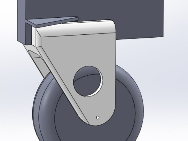 Funcub tail wheel holder