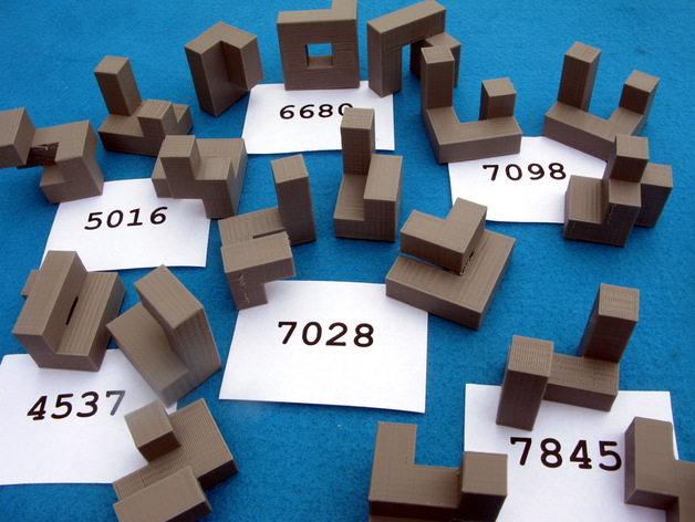 7849 Three Piece Puzzles