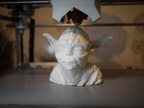 Yoda bust (cleaned and simplified)