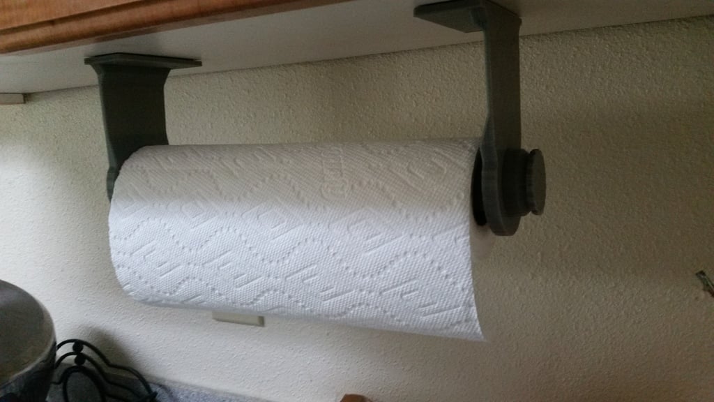 Paper towel rack - under cabinet
