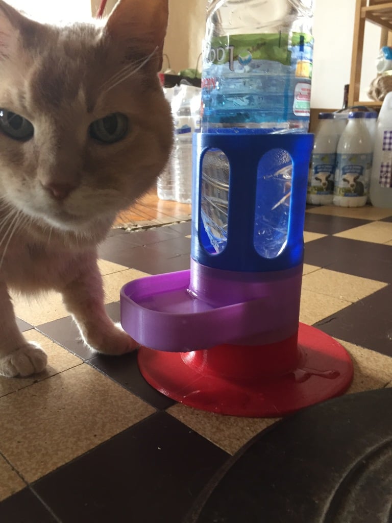 Cat fountain