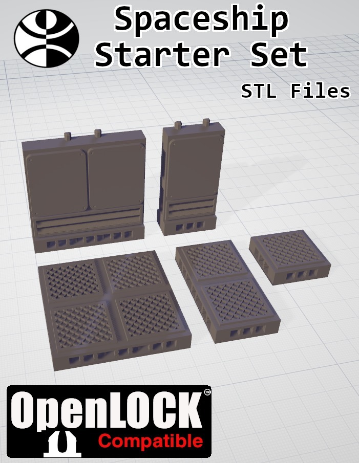 Spaceship starter set - OpenLOCK Compatible