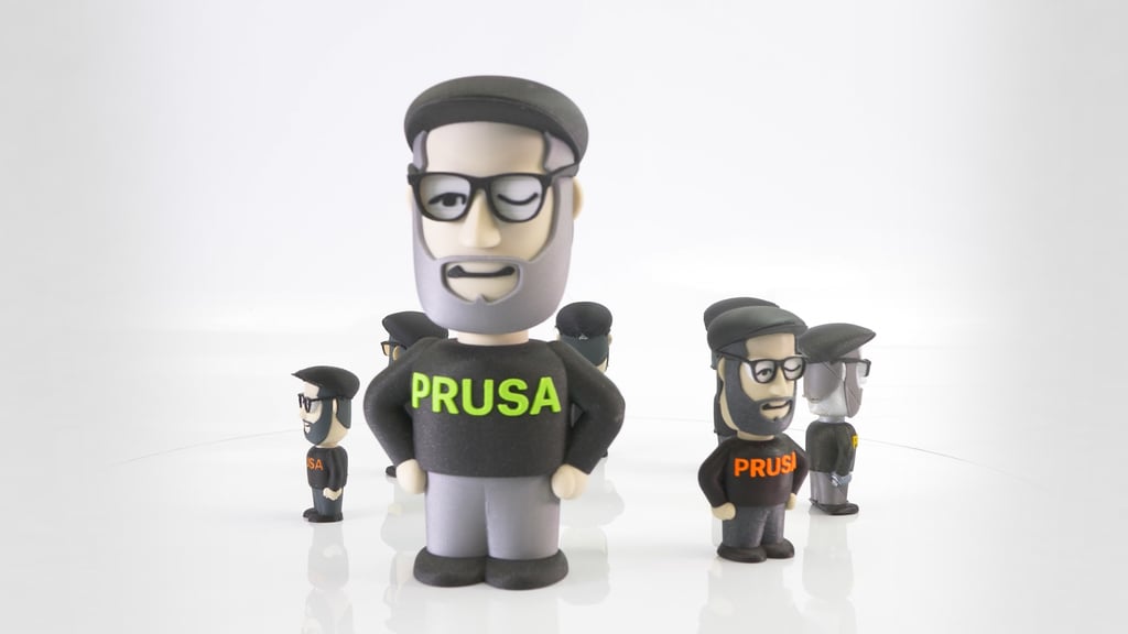 Little Josef Prusa Character - Multi Material
