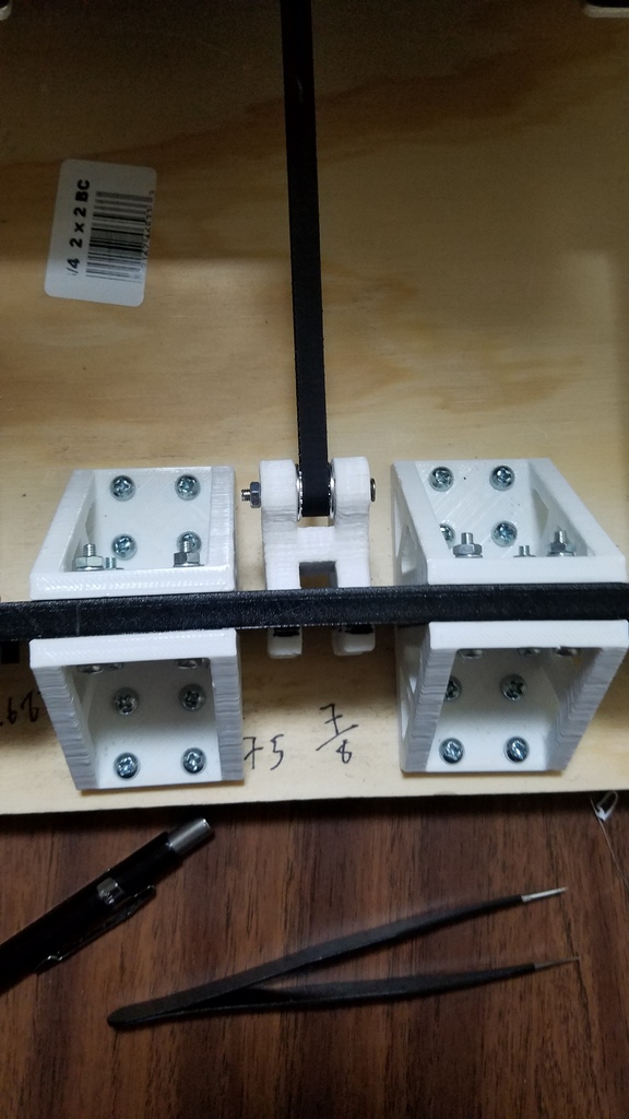 Anet A8 front frame braces